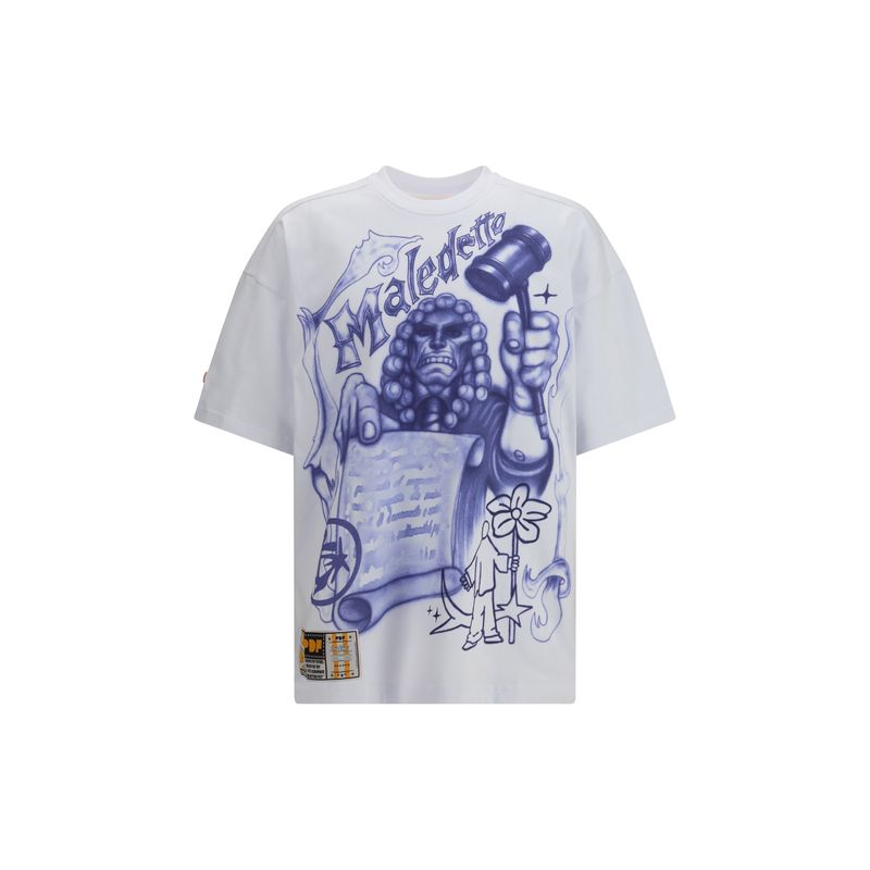 Pdf Channel Men Cotton T-Shirt With Print